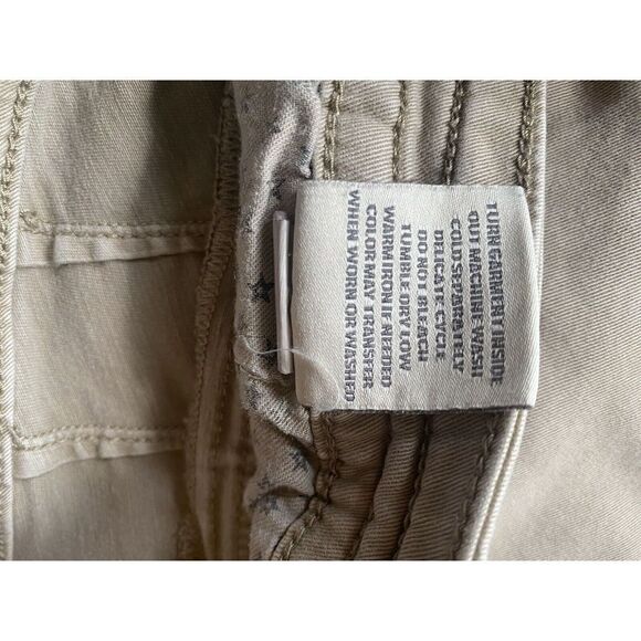 Torrid 22 KhakiDenim Shorts Womens 22 Cotton Blend Casual Hiking - Picture 8 of 10